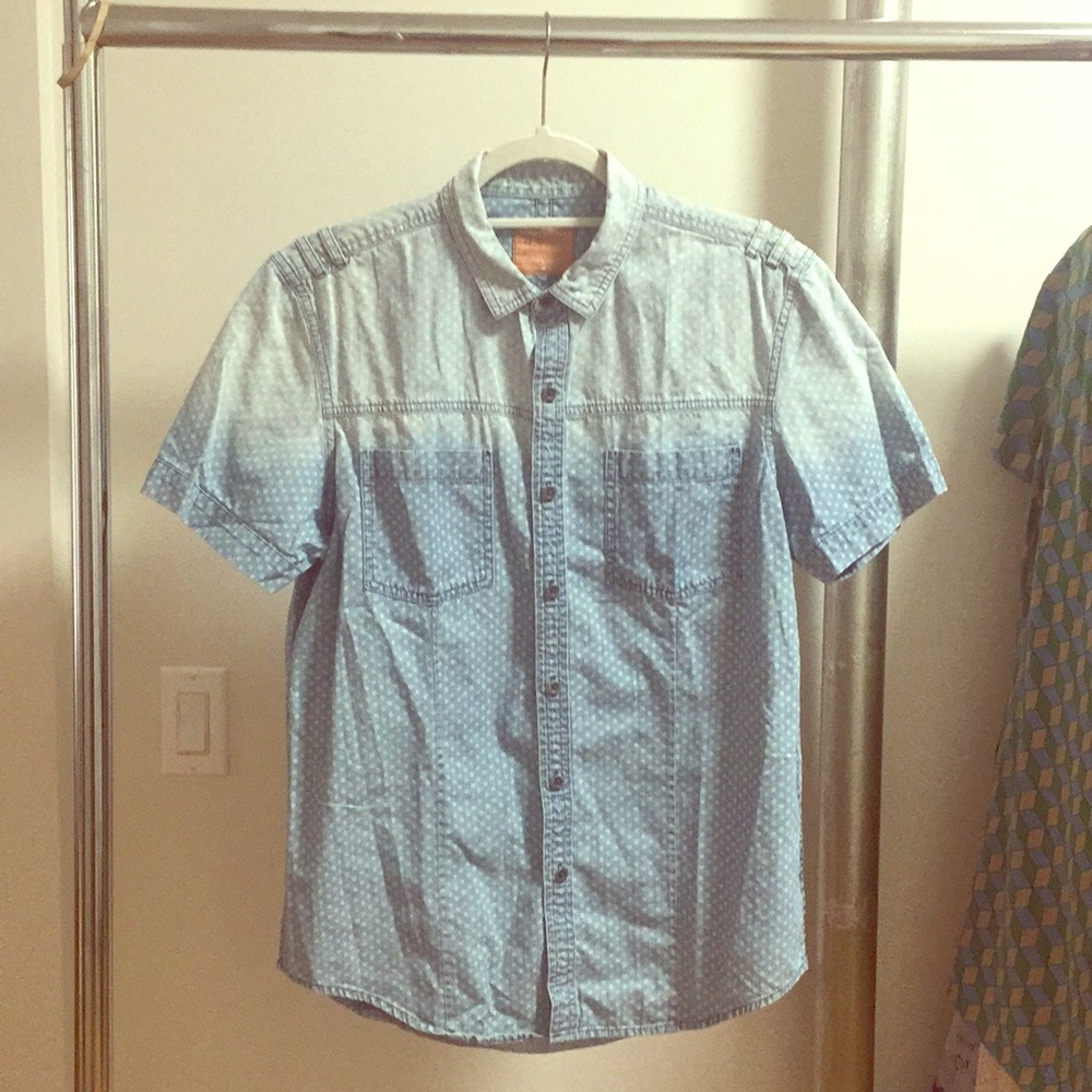 CALVIN KLEIN JEANS denim button down
